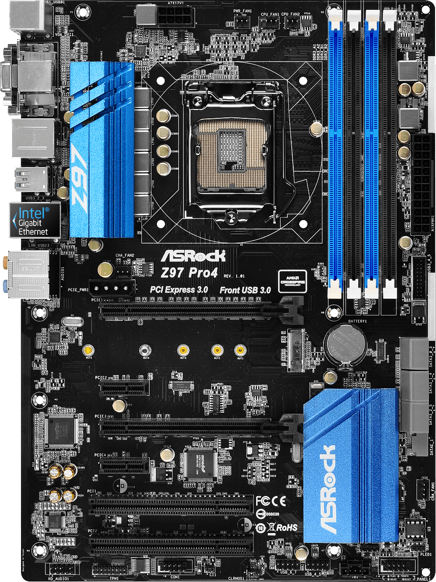 Asrock Z97 Pro4 - Motherboard Specifications On MotherboardDB